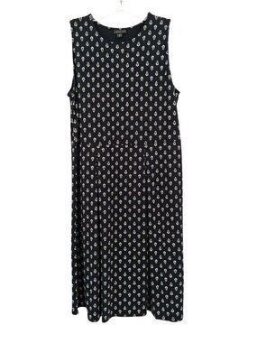 J.Jill Wearever Collection Sleeveless Midi Dress Size Medium Tall